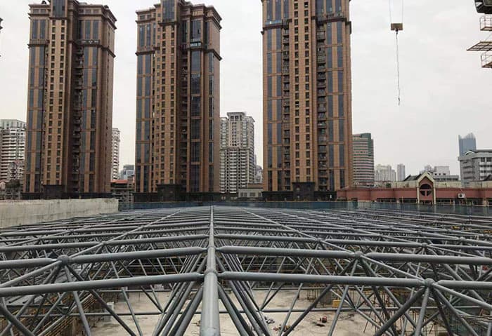 门头沟螺栓球网架结构